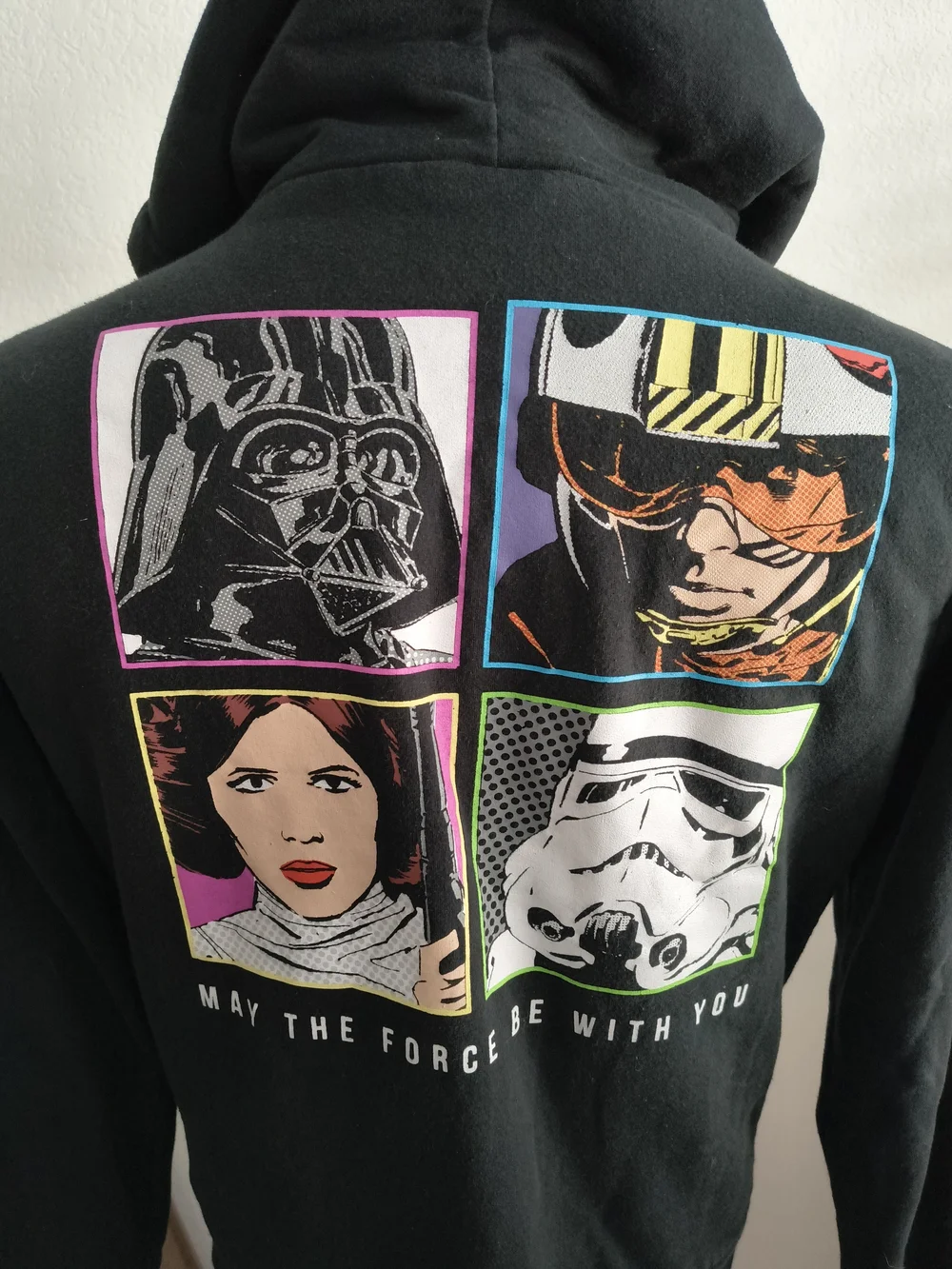 Star Wars Kids Black Zip Hoodie